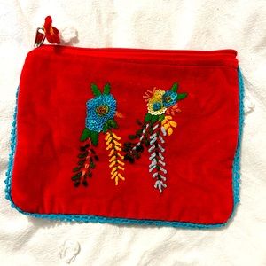 Velvet ‘M’ bag